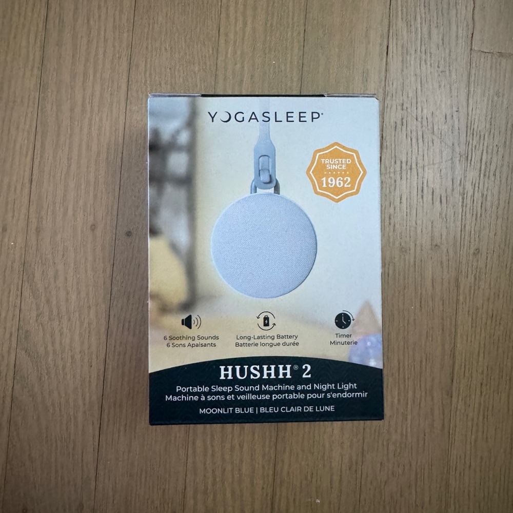 NWT Yogasleep Hushh 2 Portable Sound Machine - Picture 3 of 4